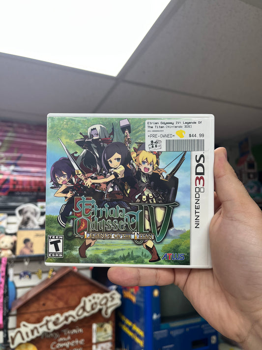 Etrian Odyssey IV: Legends of the Titan - 3DS CiB