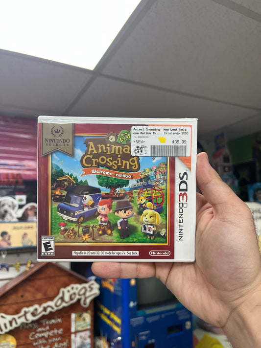 Animal Crossing New Lead Welcome Amiibo - 3DS Sealed