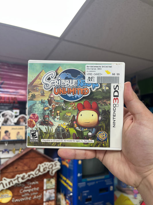 Scribblenauts Unlimited - 3DS CiB