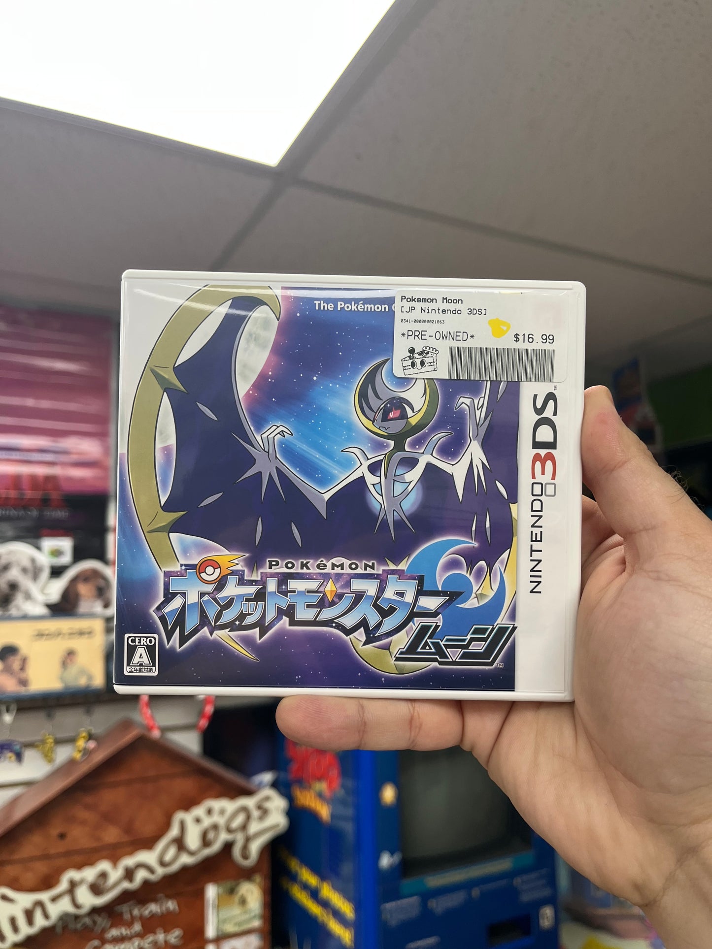 Pokemon Moon - JP 3DS CiB