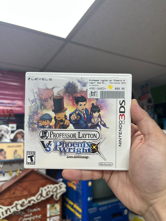 Professor Layton vs. Phoenix Wright Ace Attorney - 3DS CiB