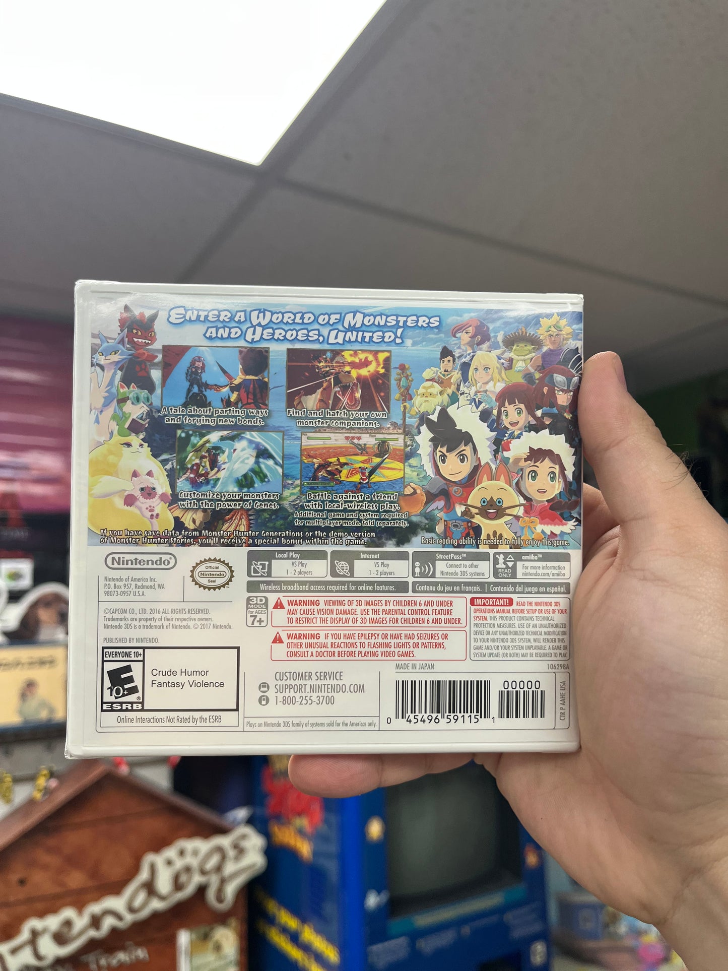 Monster Hunter Stories - 3DS Sealed