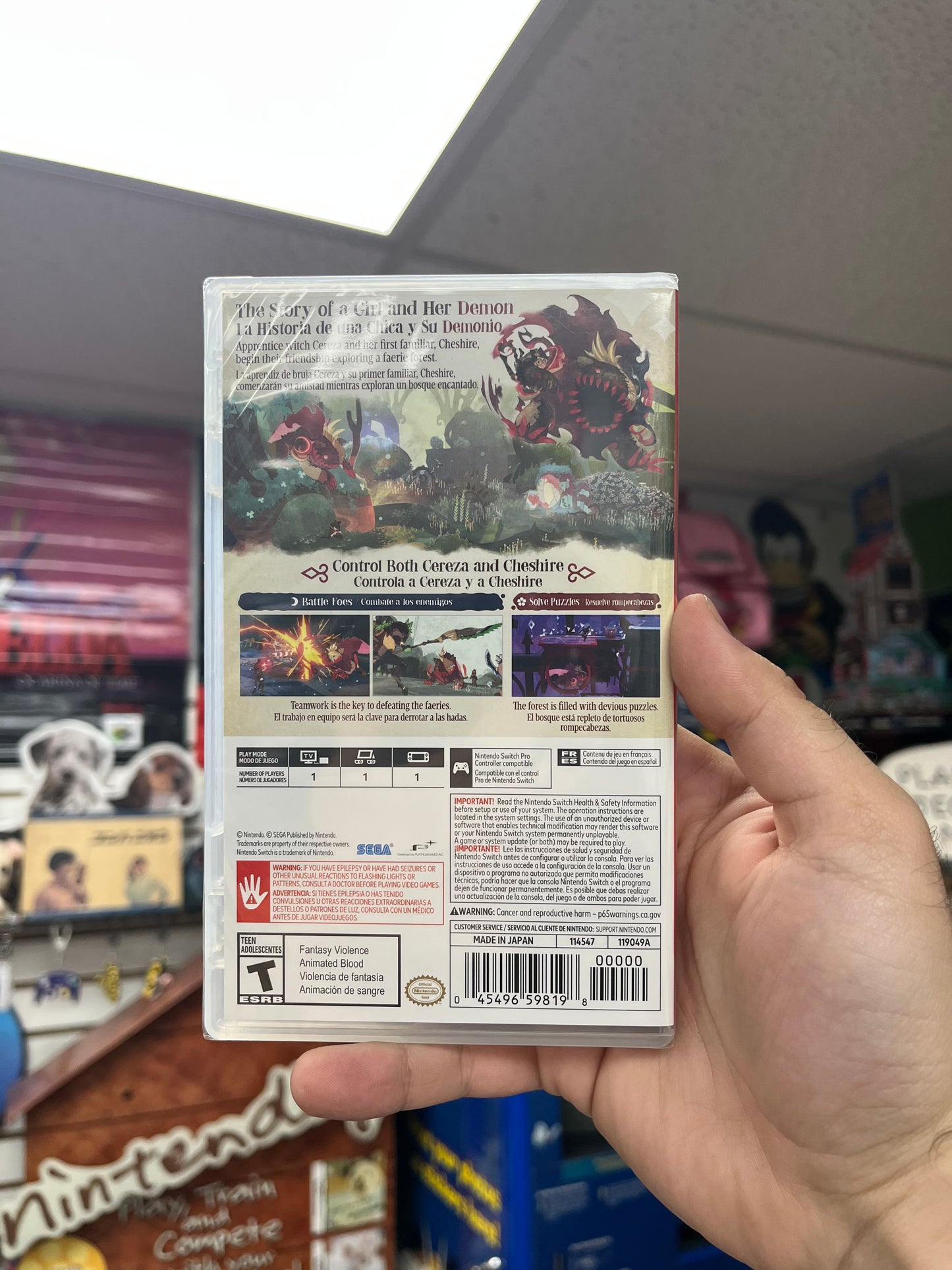 Bayonetta Origins: Cereza and the Lost Demon - Switch Sealed