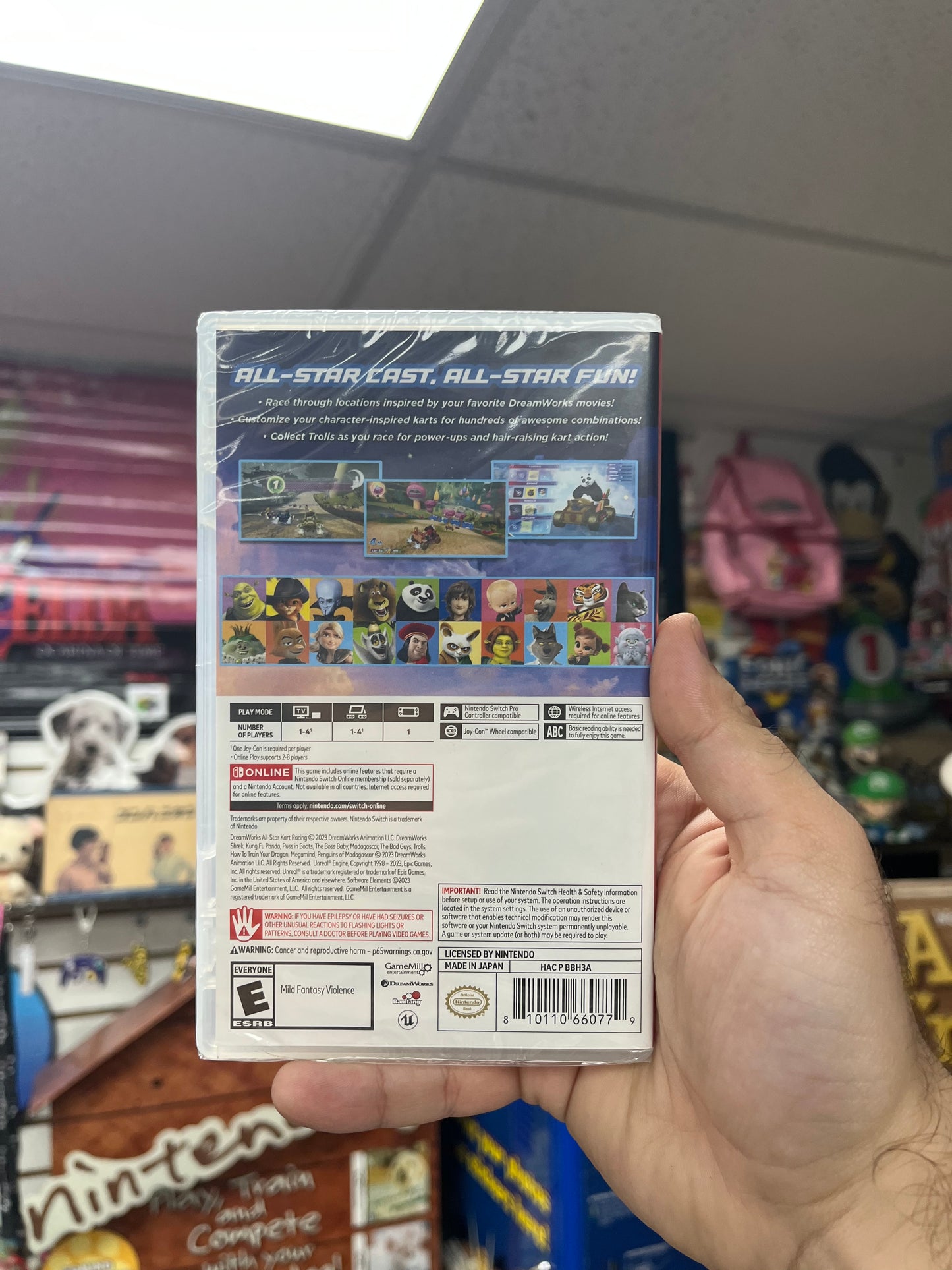 DreamWorks All-Star Kart Racing - Switch Sealed