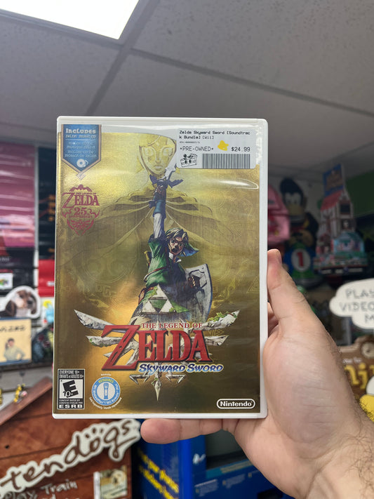 Zelda Skyward Sword [Soundtrack Bundle] - Wii CiB