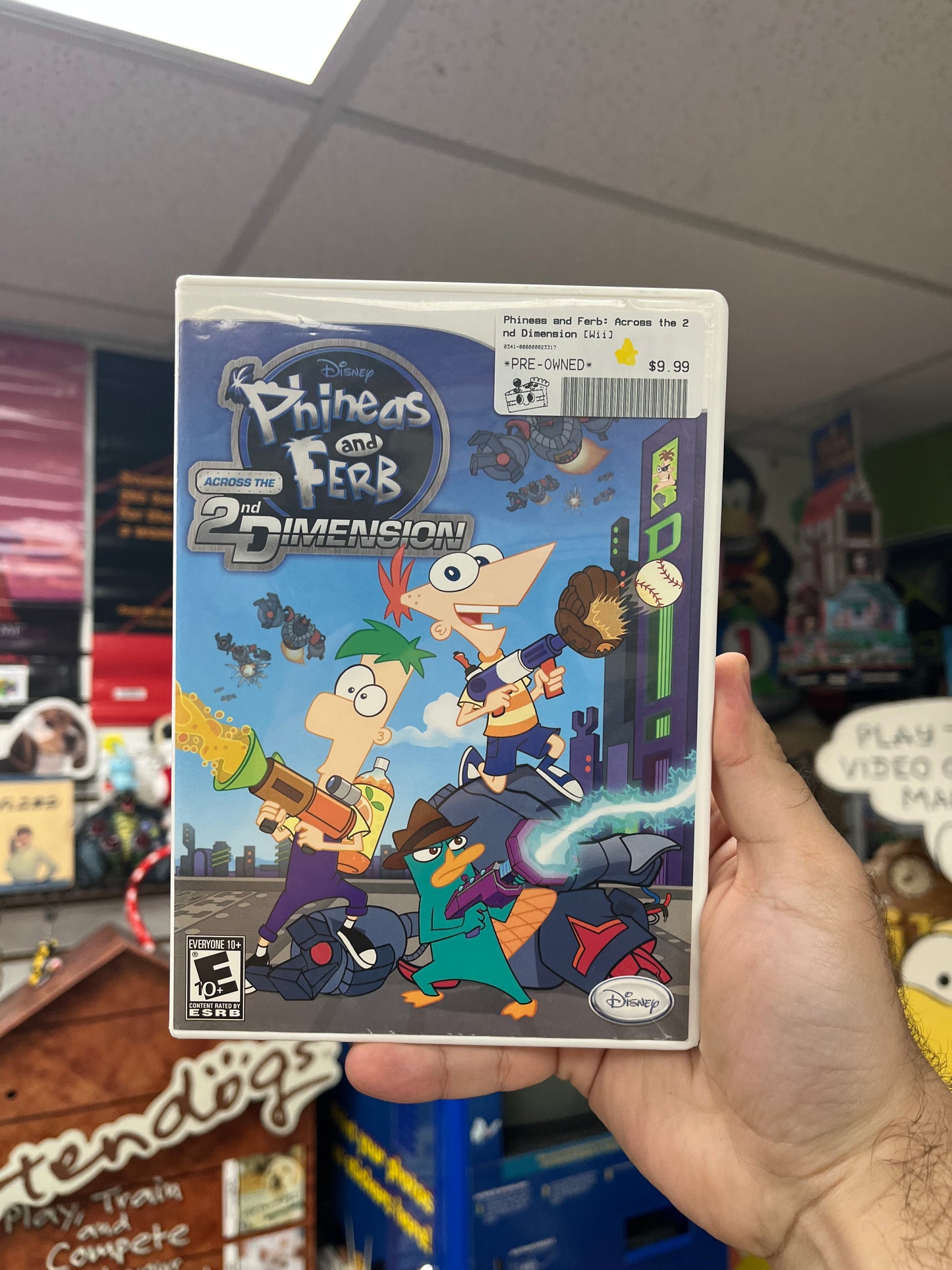 Phineas and Ferb: Across the 2nd Dimension - Wii CiB