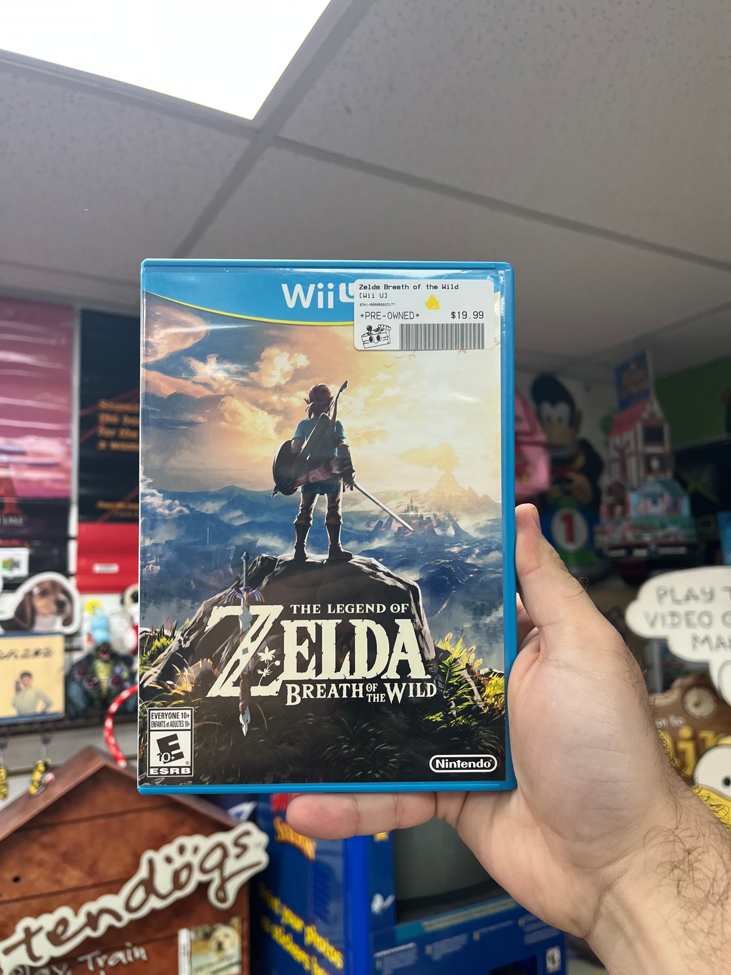 Zelda Breath of the Wild - Wii U CiB