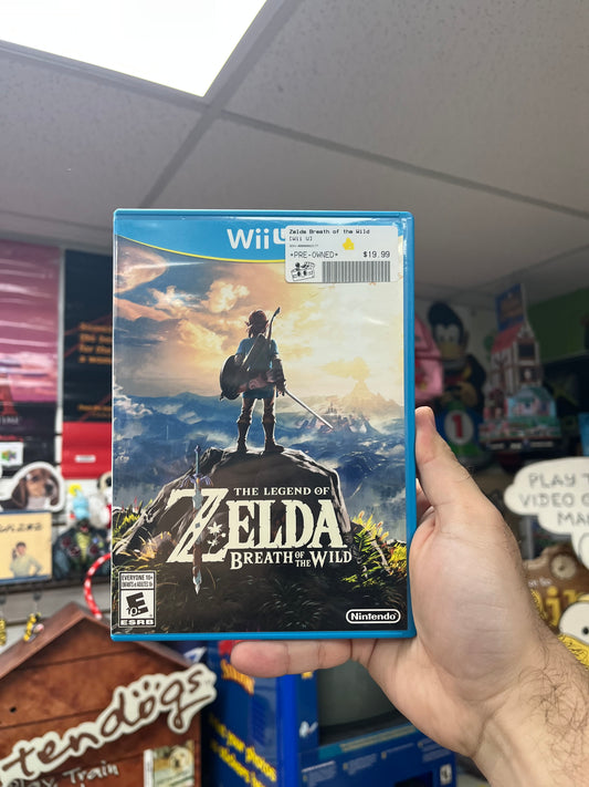 Zelda Breath of the Wild - Wii U CiB