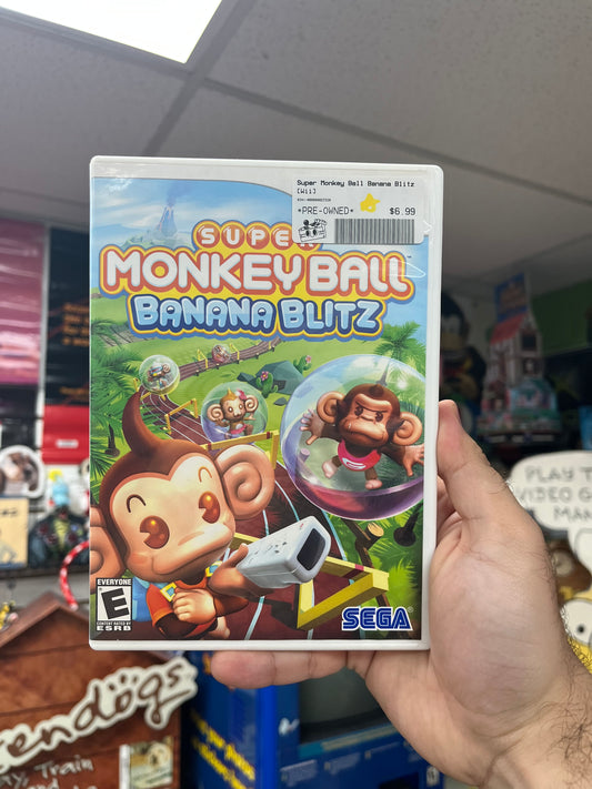 Super Monkey Ball Banana Blitz - Wii CiB
