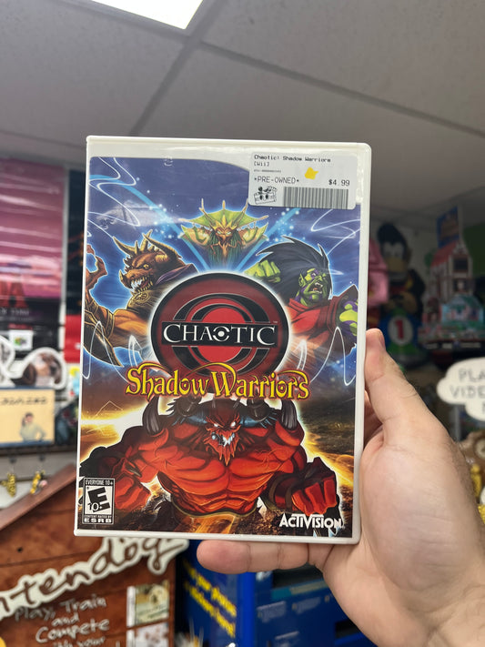 Chaotic Shadow Warriors - Wii Boxed