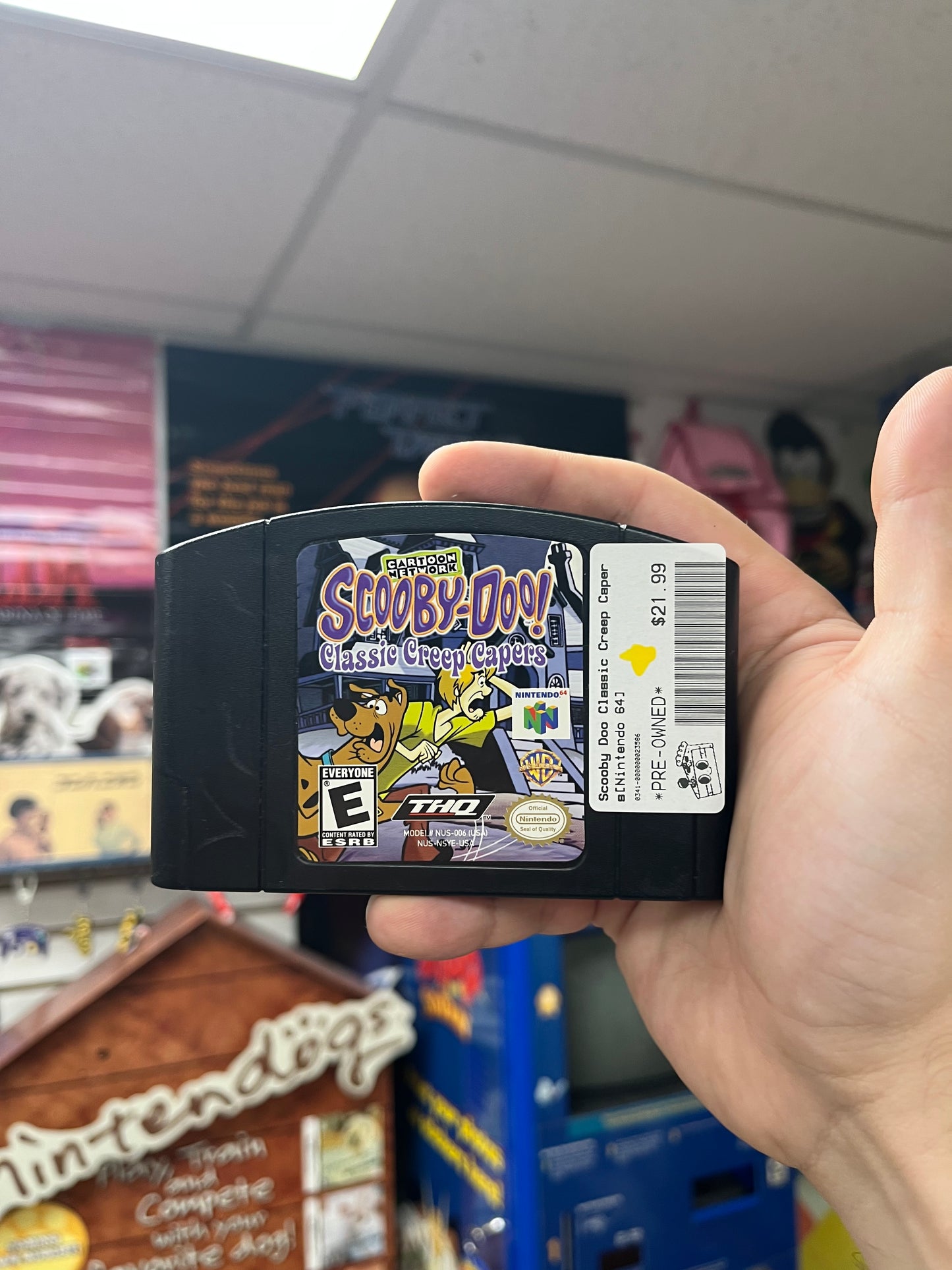 Scooby Doo Classic Creep Capers - N64 Loose