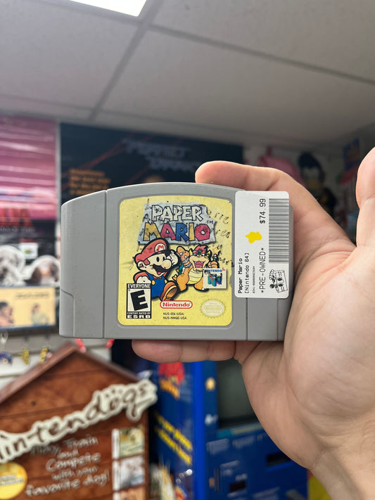 Paper Mario - N64 Loose
