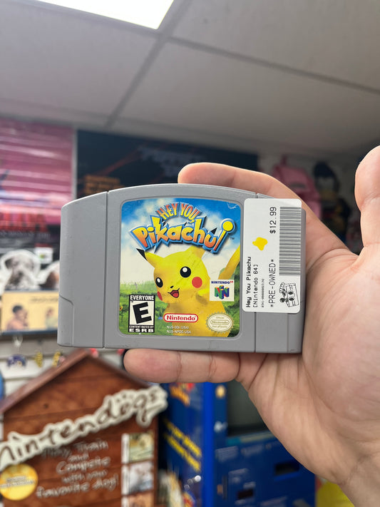 Hey You Pikachu - N64 Loose