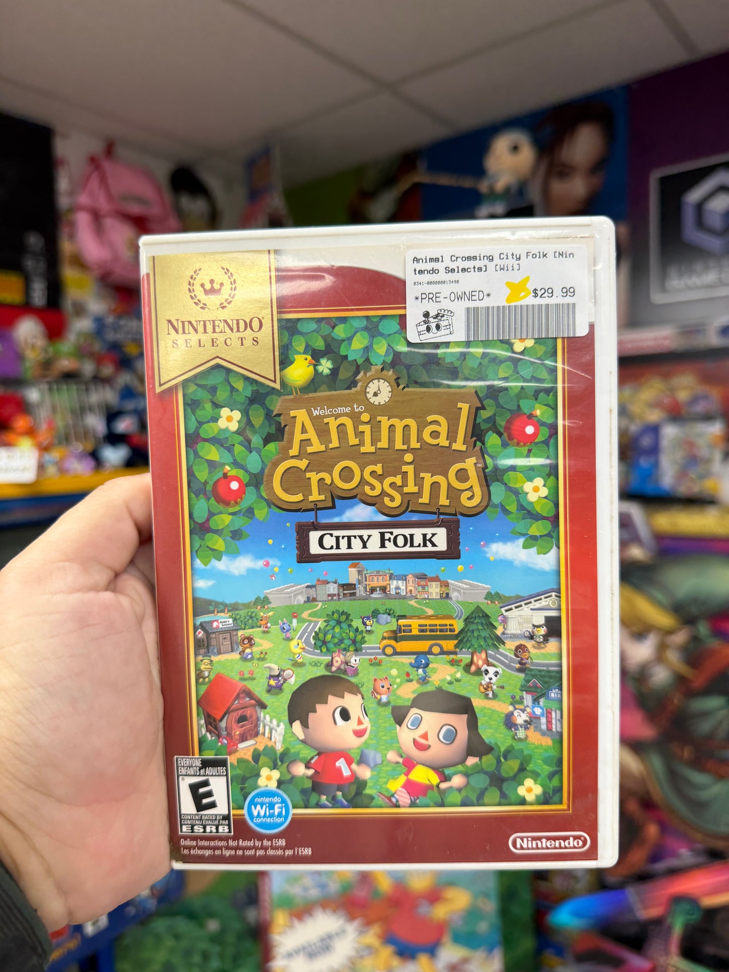 Animal Crossing City Folk - Wii CiB