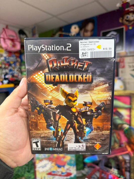 Ratchet Deadlocked - PS2 Boxed