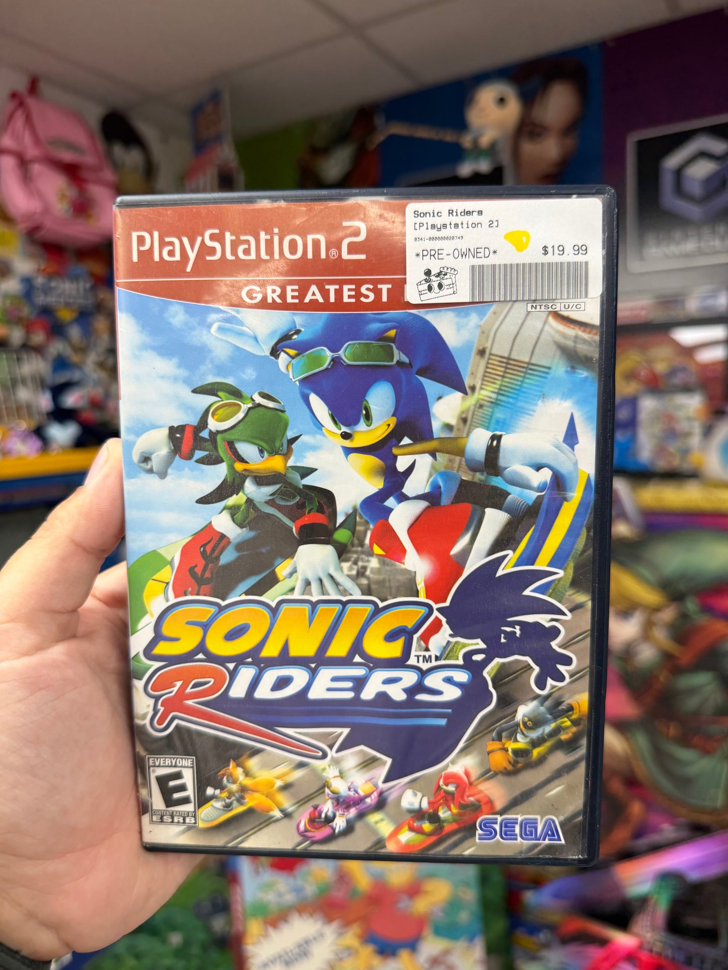 Sonic Riders [Greatest Hits] - PS2 Boxed