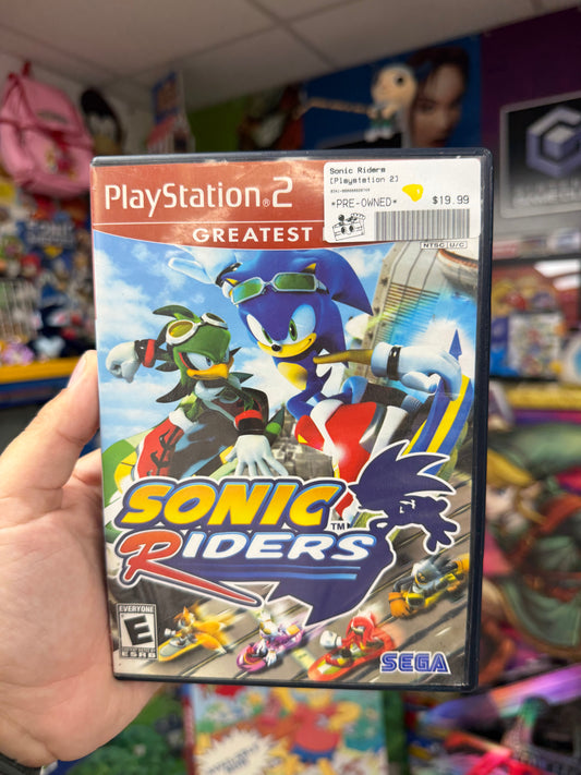 Sonic Riders [Greatest Hits] - PS2 Boxed