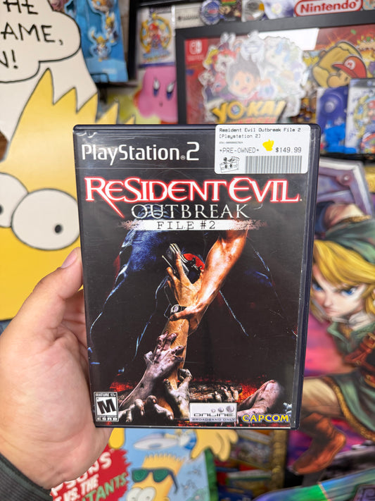 Resident Evil Outbreak File 2 - PS2 Boxed