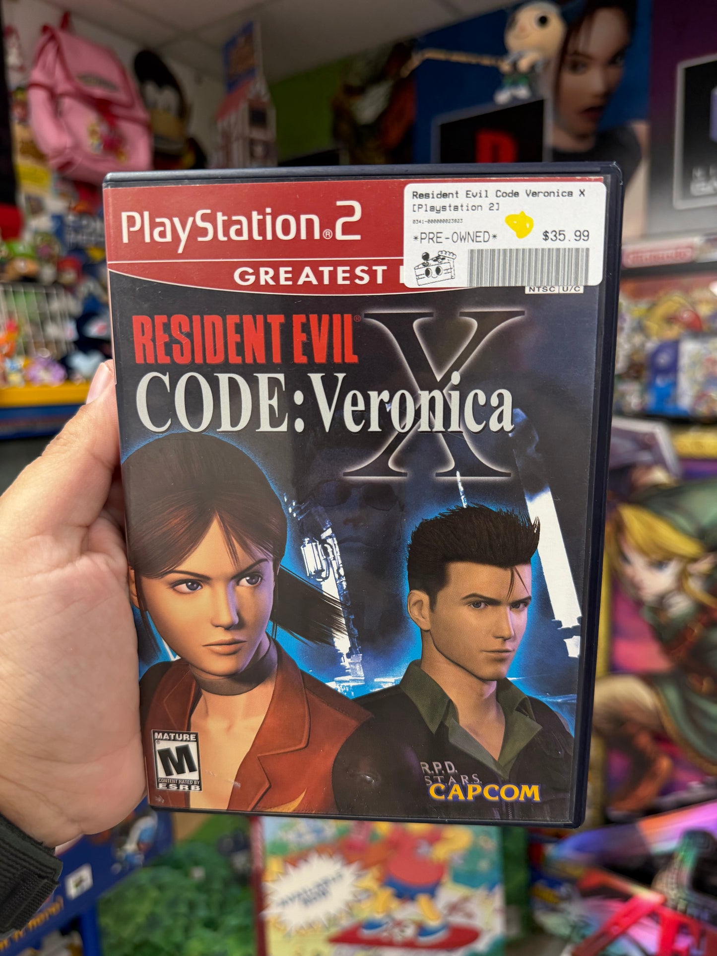 Resident Evil Code Veronica X [Greatest Hits] - PS2 CiB