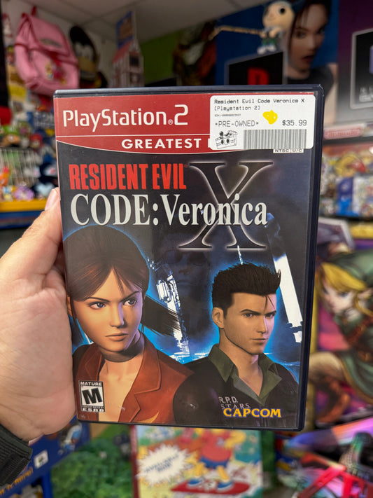 Resident Evil Code Veronica X [Greatest Hits] - PS2 CiB