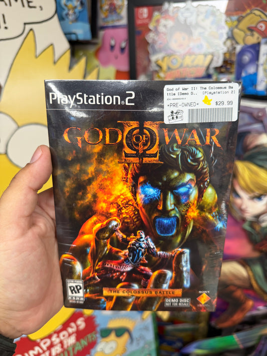 God of War II: The Colossus Battle [Demo Disc] - PS2 Sealed