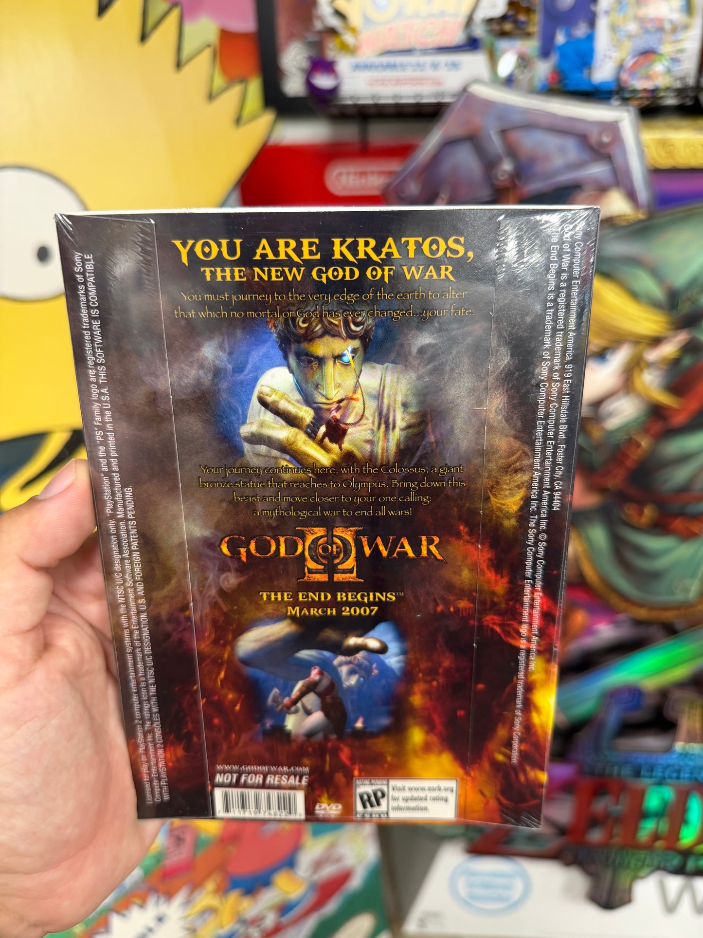 God of War II: The Colossus Battle [Demo Disc] - PS2 Sealed