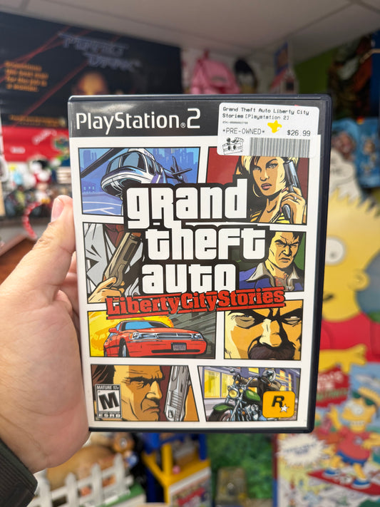 Grand Theft Auto Liberty City Stories - PS2 CiB