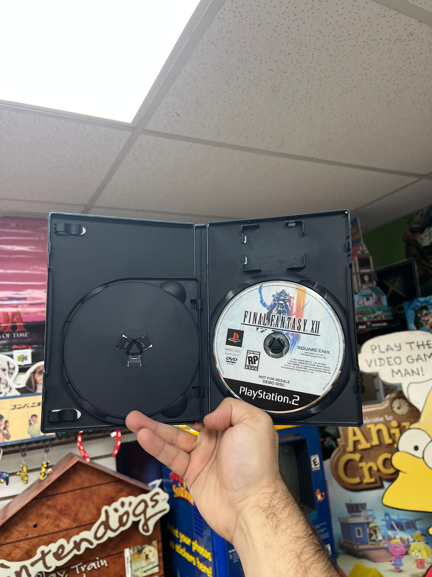 Dragon Quest VIIIl Journey of the Cursed King + FFXII Demo Disc - PS2 Boxed