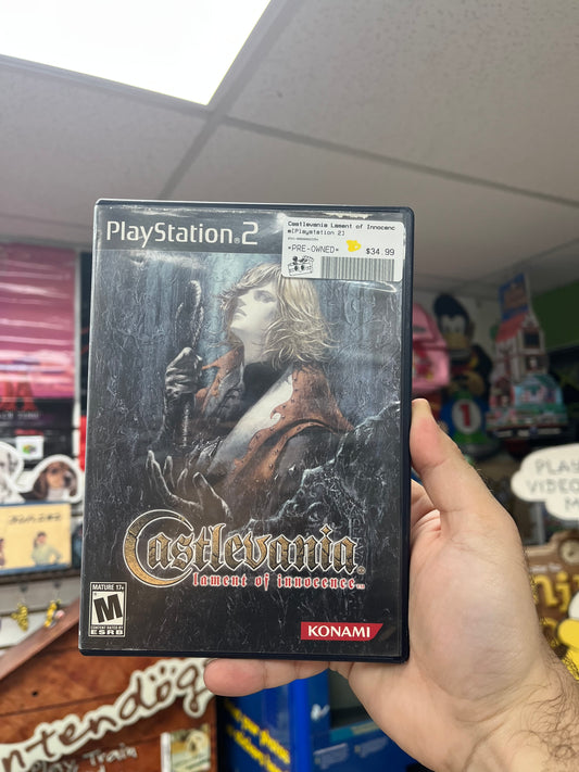 Castlevania Lament of Innonence - PS2 CiB