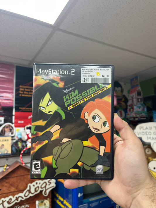 Kim Possible What's the Switch? - PS2 CiB