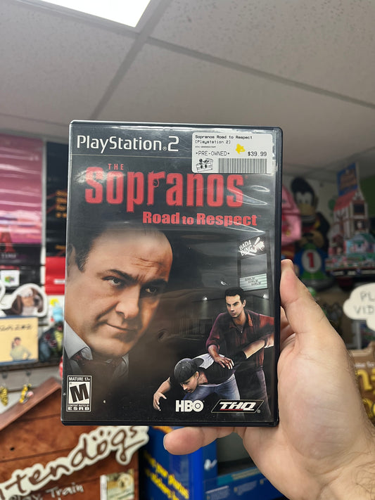 Sopranos Road to Respect - PS2 CiB