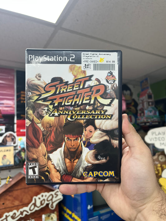 Street Fighter Anniversary Collection - PS2 CiB