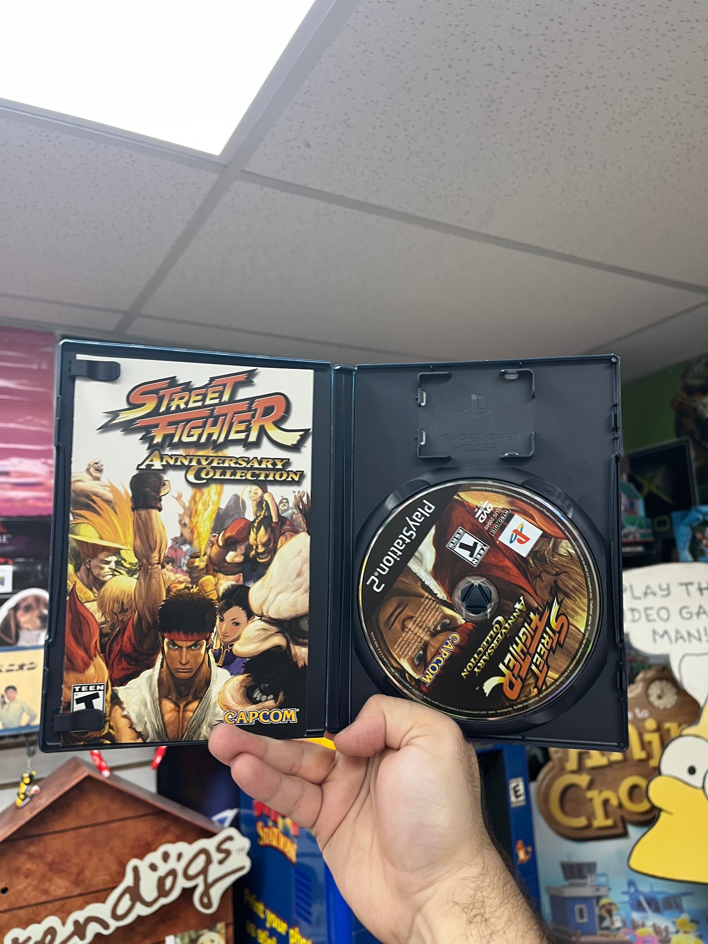 Street Fighter Anniversary Collection - PS2 CiB