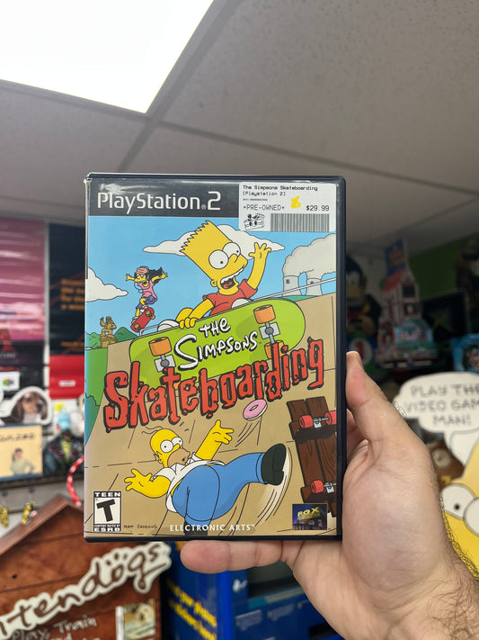 The Simpsons Skateboarding - PS2 CiB