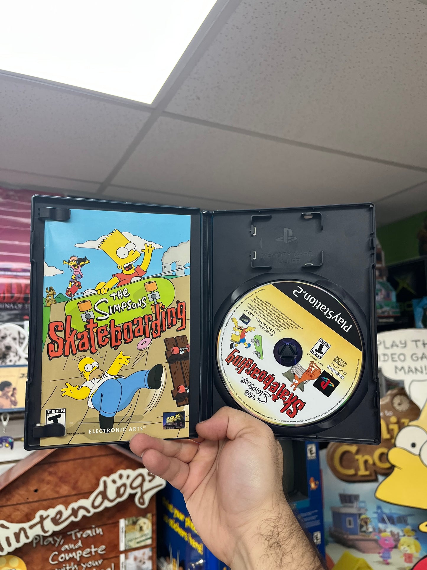 The Simpsons Skateboarding - PS2 CiB