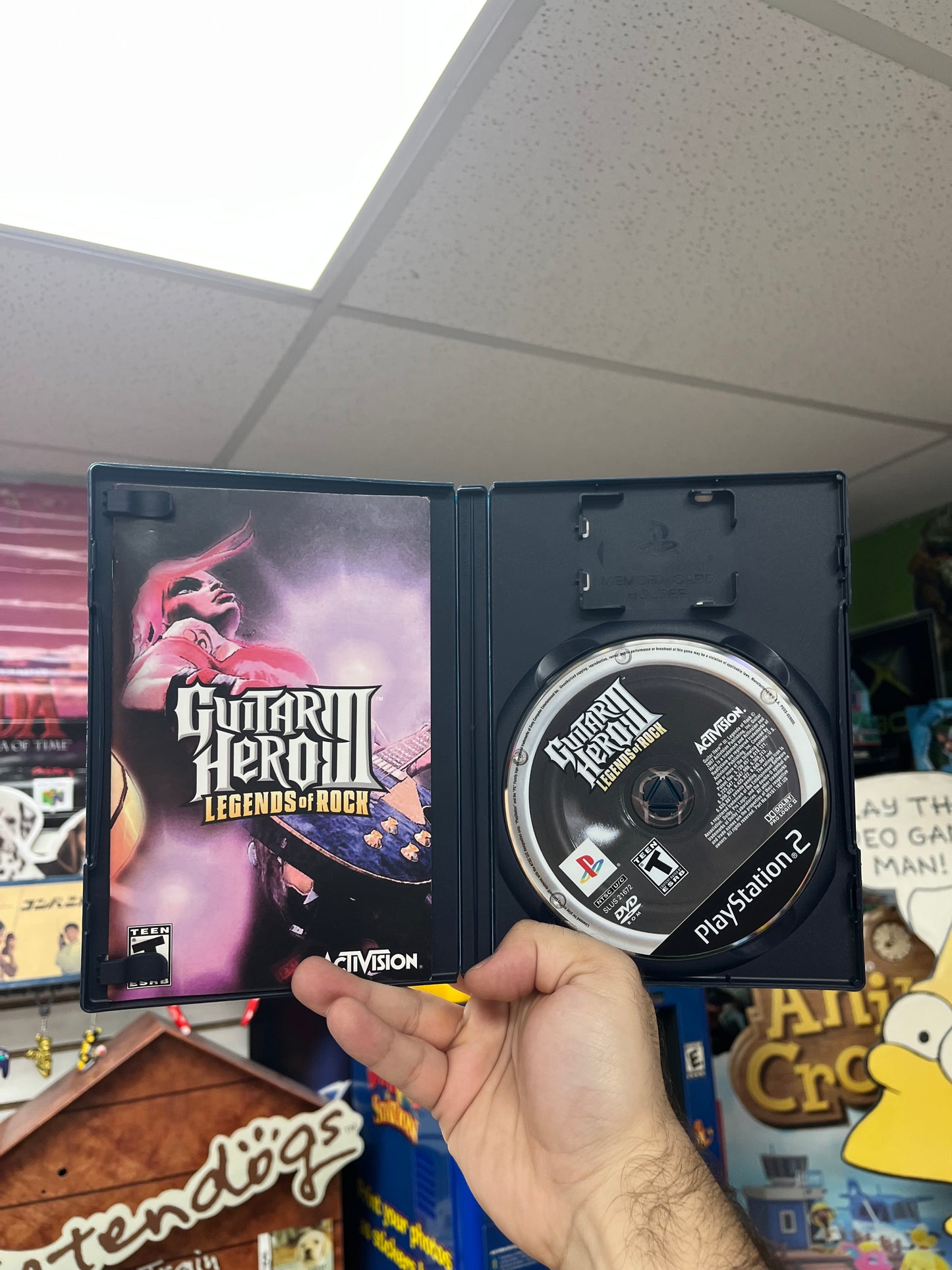 Guitar Hero III Legends of Rock - PS2 CiB