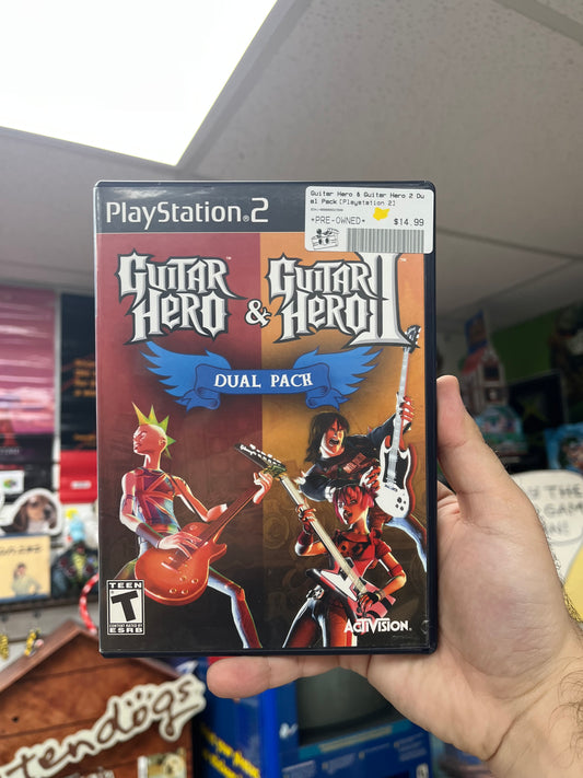 Guitar Hero I & II - PS2 CiB