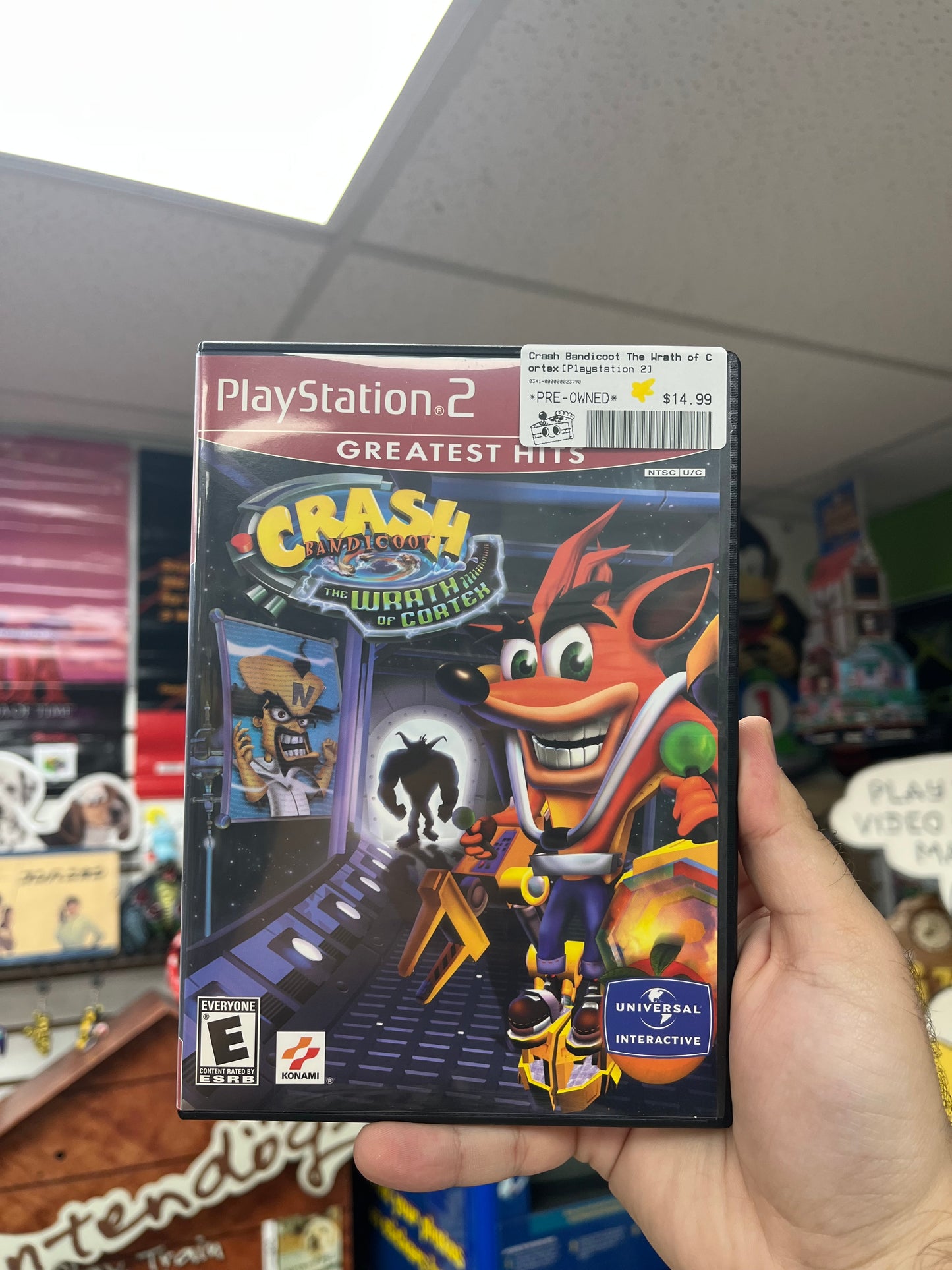 Crash Bandicoot The Wrath of Cortex [Greatest Hits] - PS2 CiB
