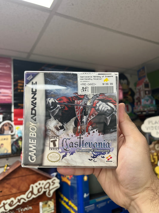 Castlevania Harmony of Dissonance - GBA CiB