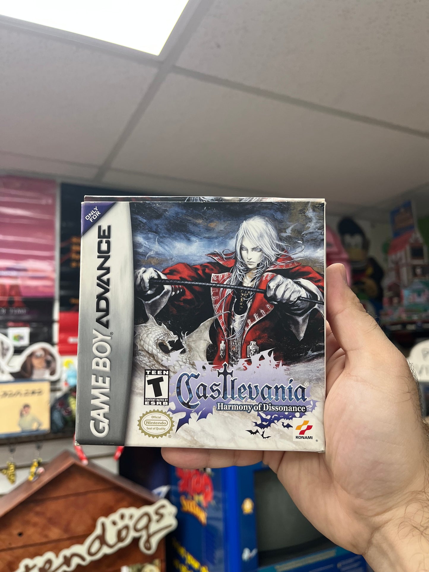 Castlevania Harmony of Dissonance - GBA CiB