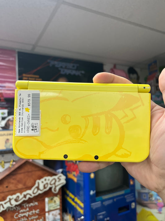 New 3DS XL Pikachu Yellow Edition
