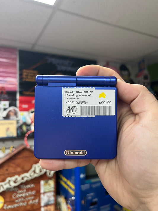 Cobalt Blue GBA SP