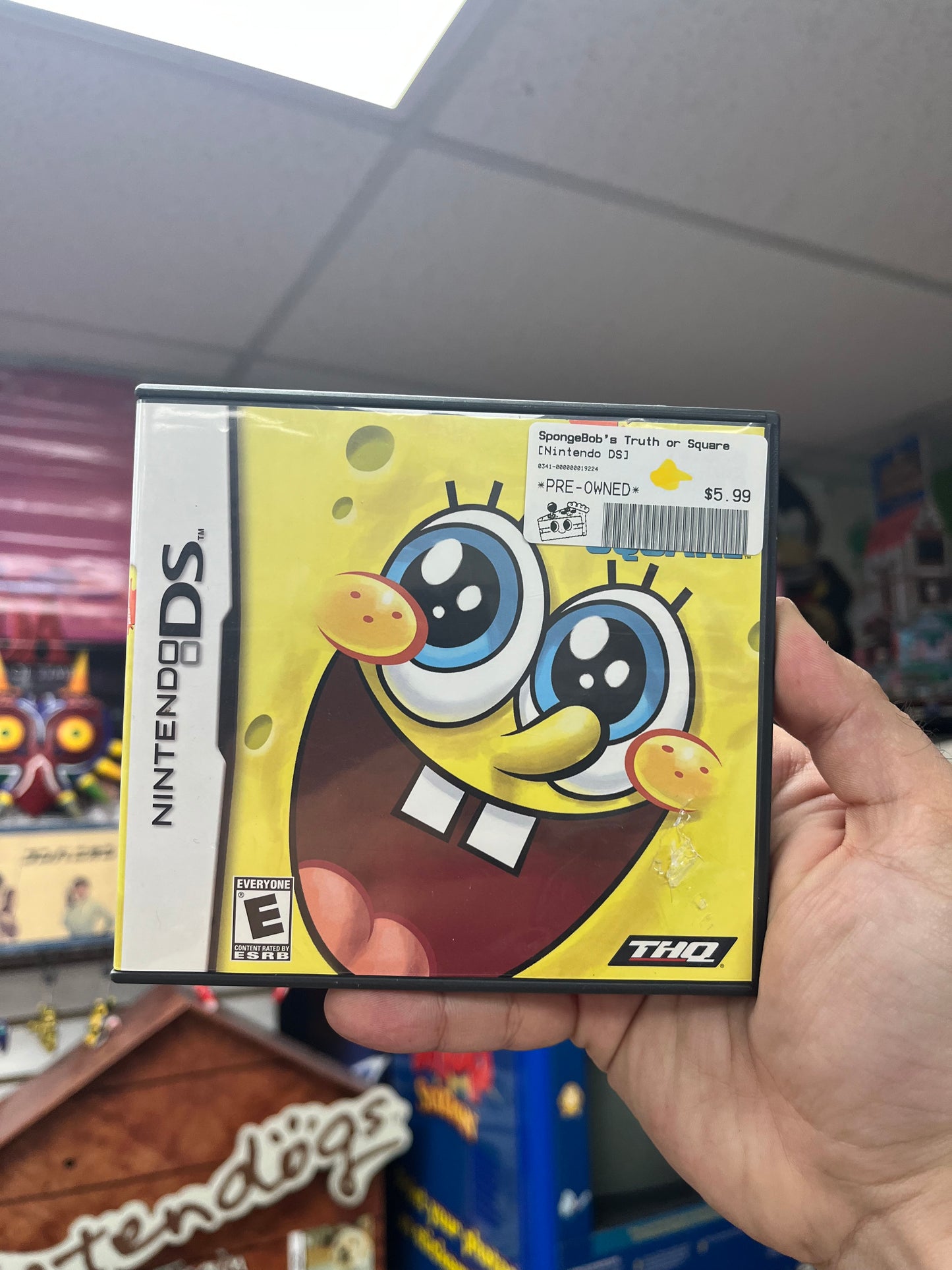 Spongebob's Truth or Square - DS CiB