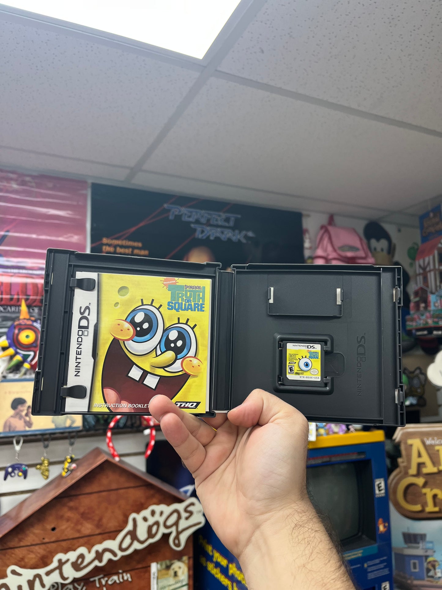 Spongebob's Truth or Square - DS CiB