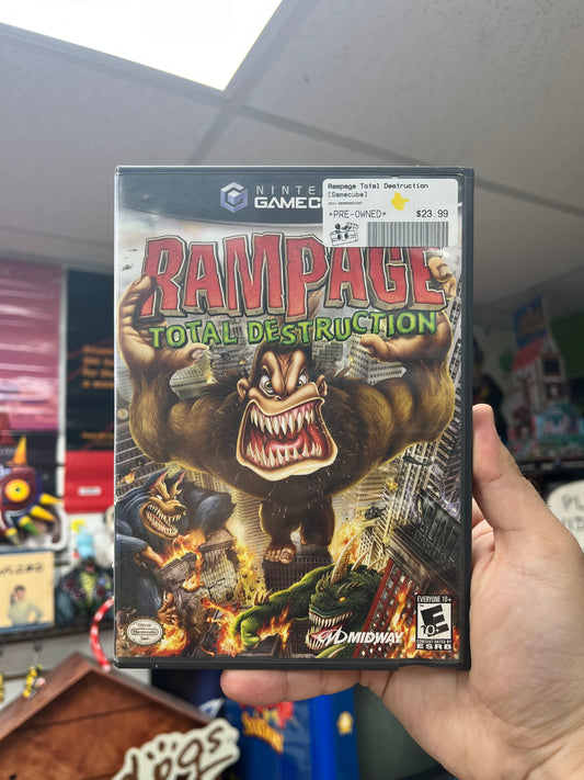 Rampage Total Destruction - Gamecube Boxed