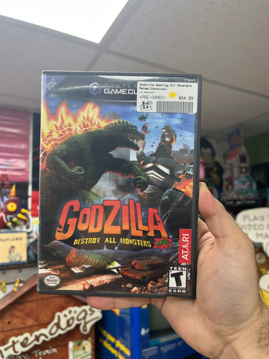 Godzilla Destroy All Monsters Melee - Gamecube Boxed