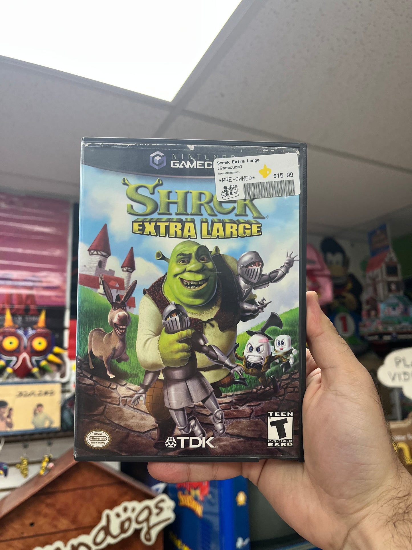 Shrek Extra Large - Gamecube CiB