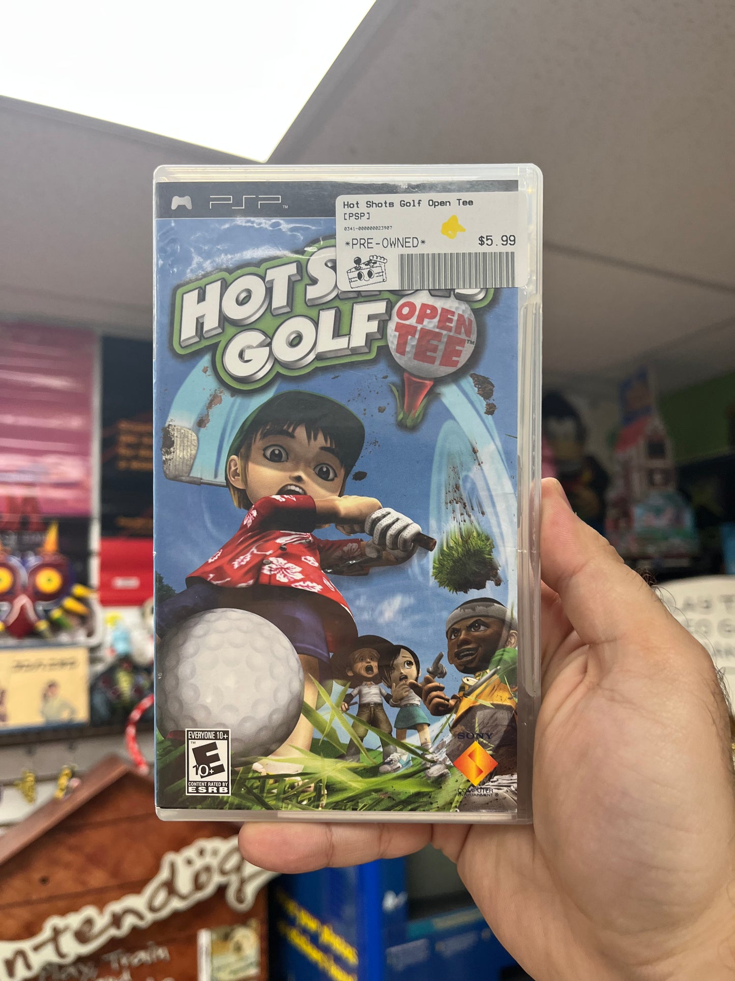 Hot Shots Gold Open Tee - PSP CiB