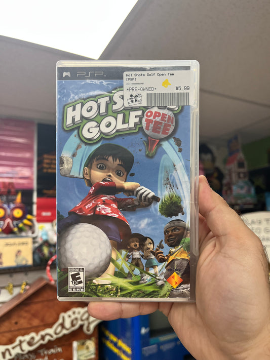 Hot Shots Gold Open Tee - PSP CiB