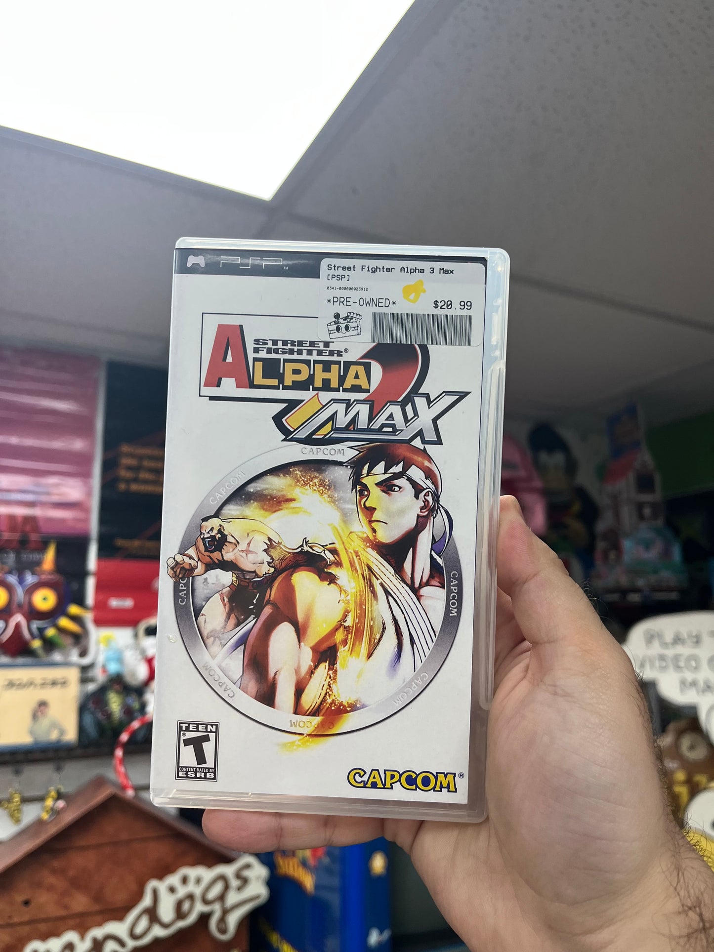 Street Fighter Alpha 3 Max - PSP Boxed